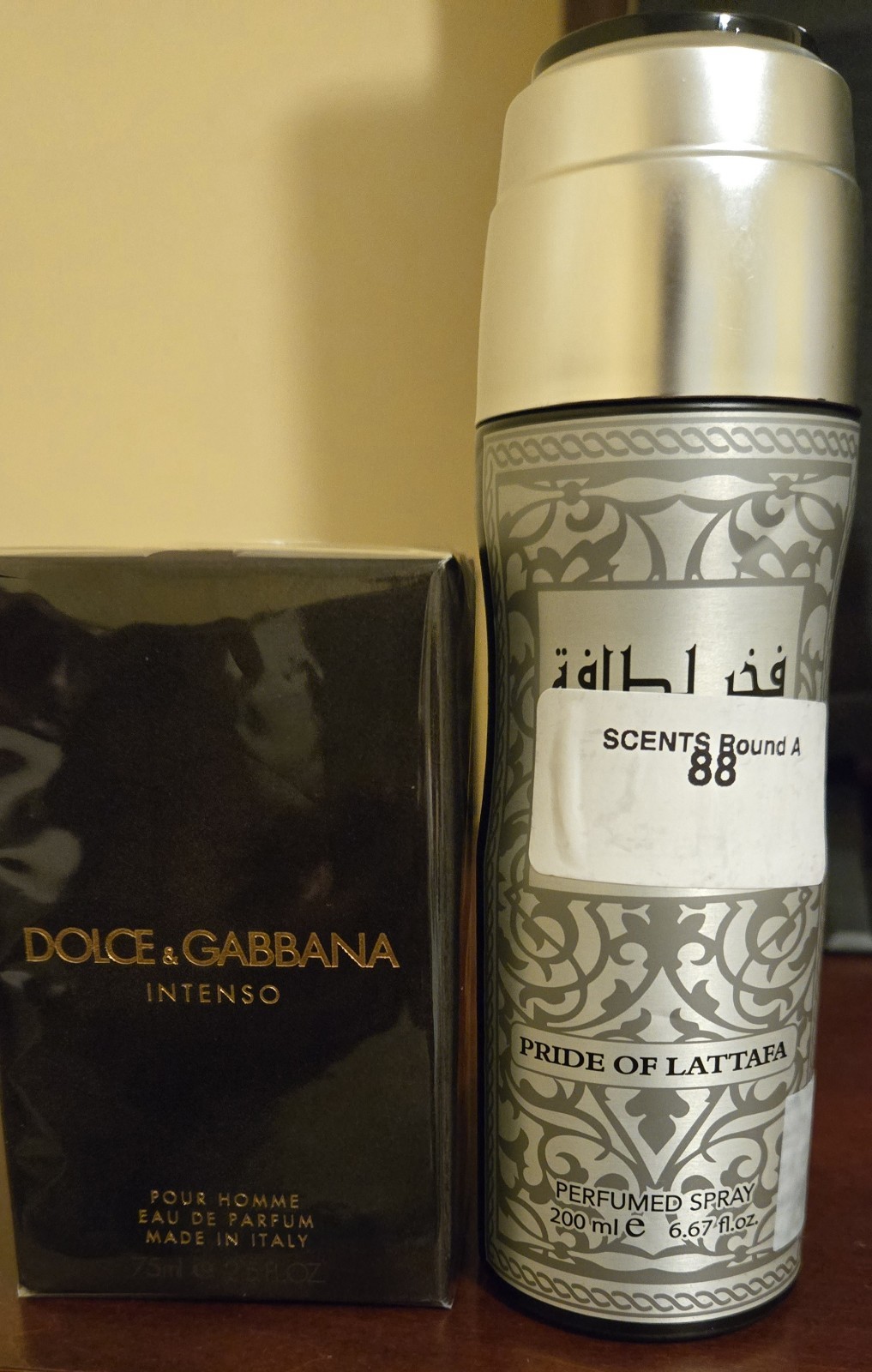 Dolce & Gabbana Pour Homme Intenso Eau de Parfum Spray For Men Sealed NIB(2.5oz)