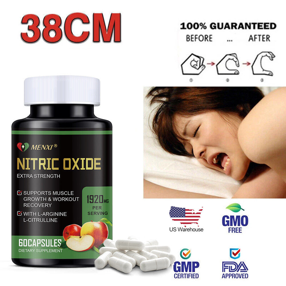 Nitric Oxide and Circulation Booster | L-Arginine, L-Citrulline | Extra Strength