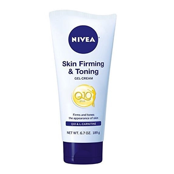 NIVEA Q10 Skin Firming Toning Body Gel-Cream 6.7 oz Tube 9 Pack