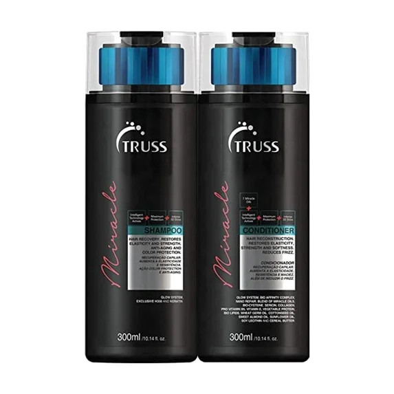 TRUSS Miracle Shampoo & Conditioner Bundle for Soft Healthy Hair