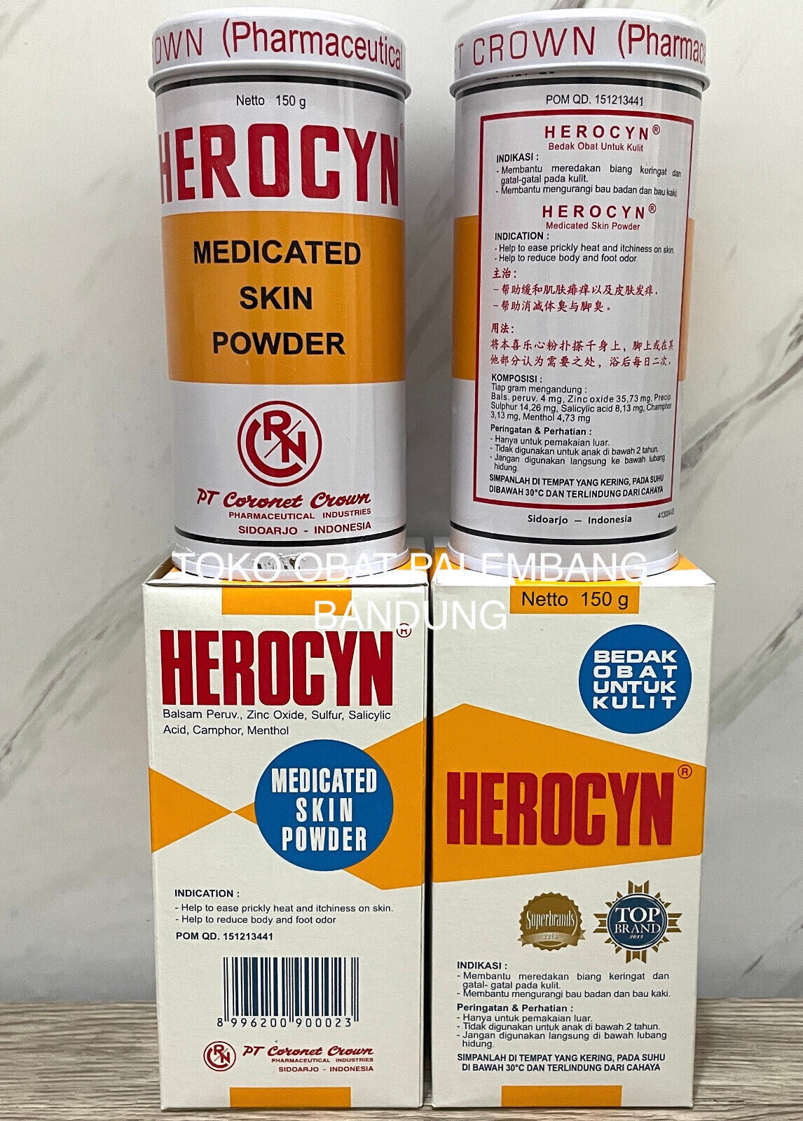 Herocyn Body Powder 85g Reduce Itchy Insect Bites [BEST SELLER]🔥🔥