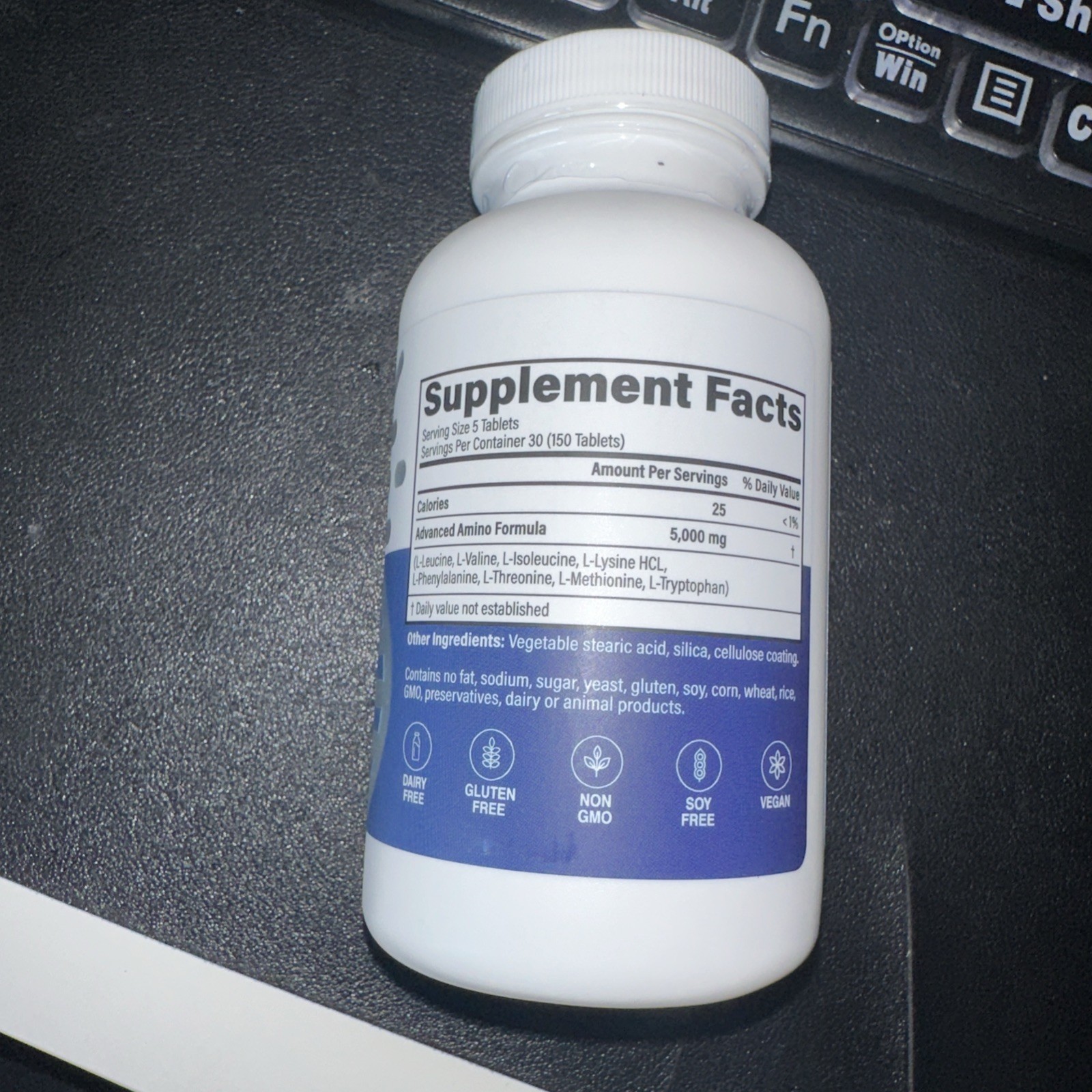 Advanced Bionutritionals Amino Formula Tablets 150 Count exp 04/2028