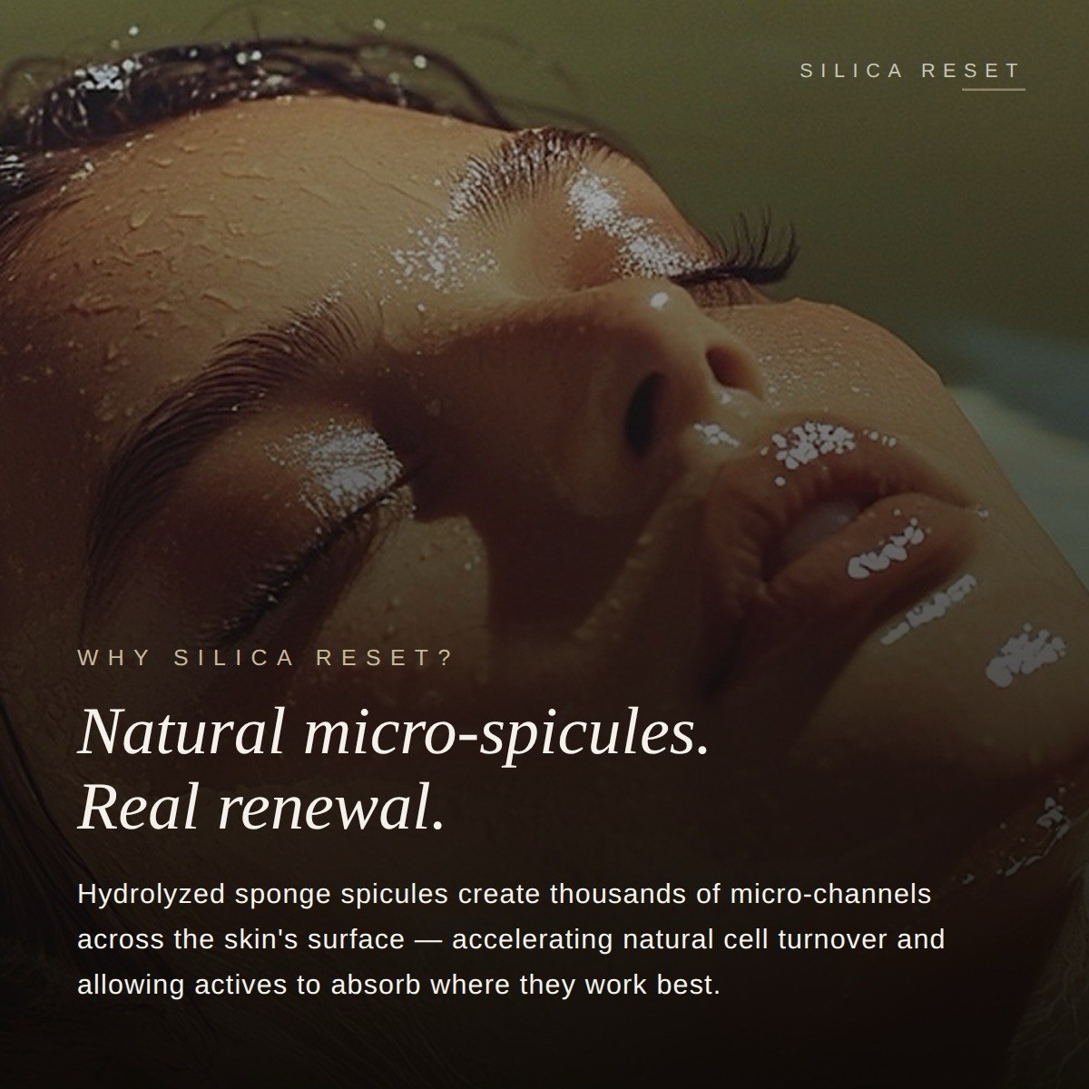 At home liquid microneedling kit silica spicule – antiwinkle, acne, scar, renew