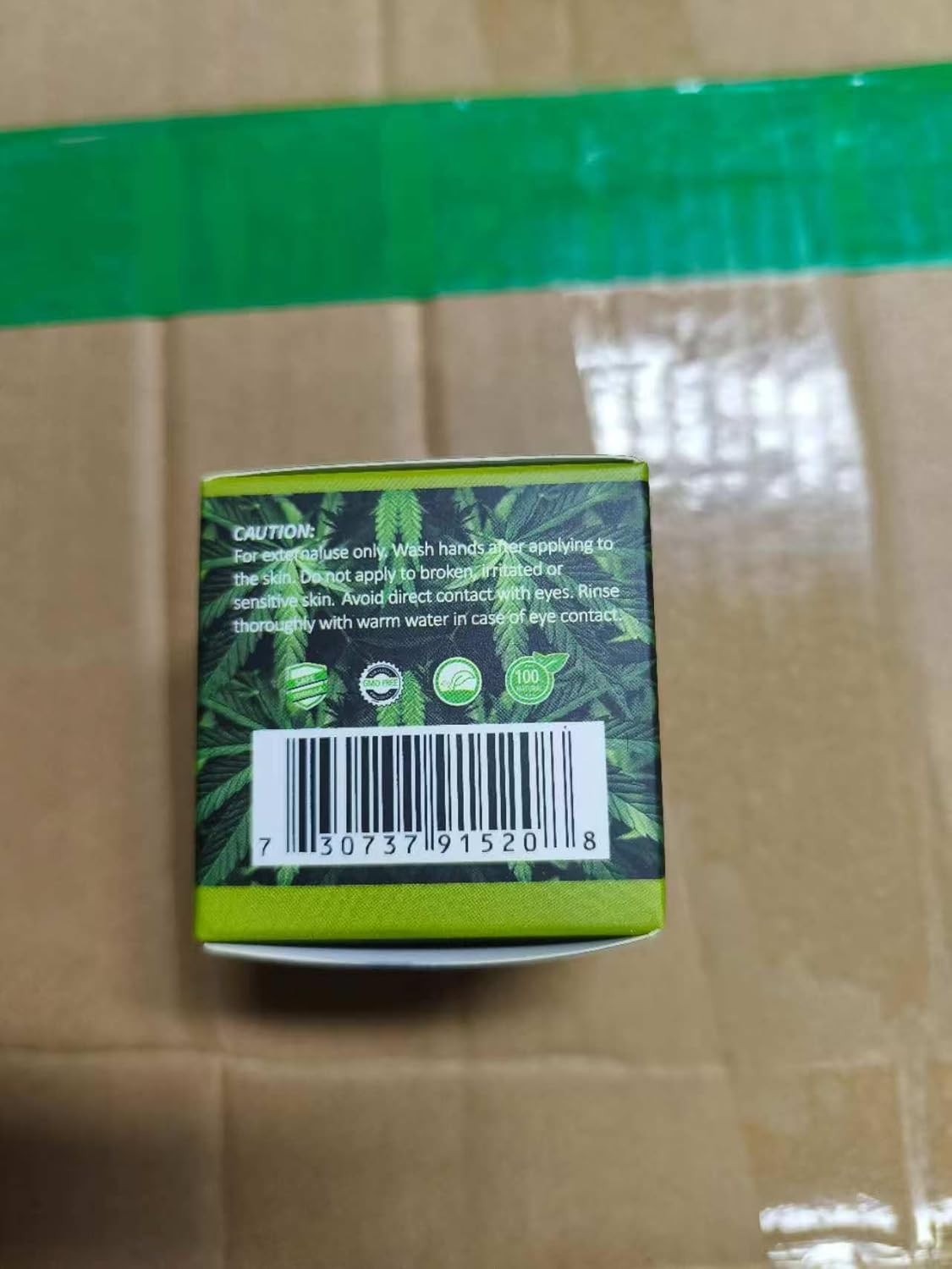 2 Pack Hemp Cream – Hemp Oil & Arnica Cream，All Natural Instant Menthol 2oz
