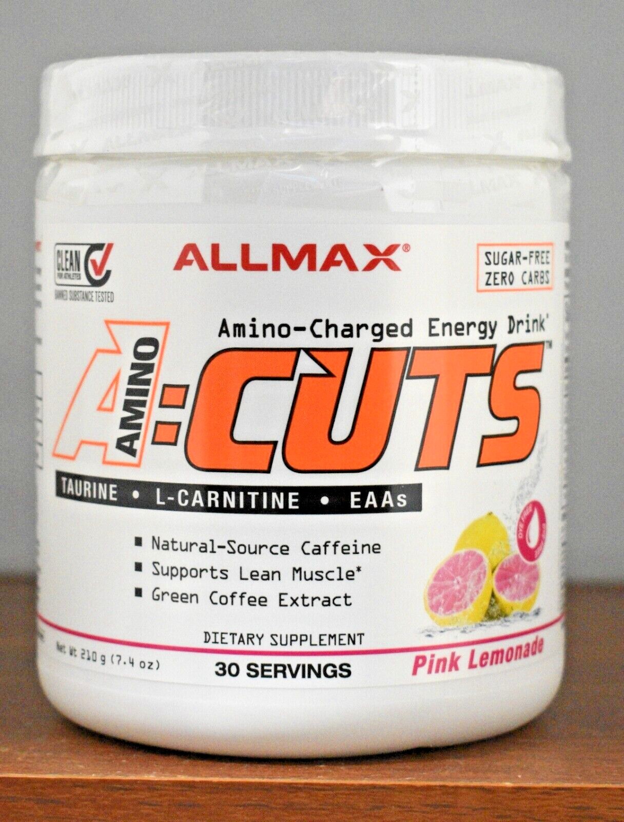 ALLMAX A:CUTS AminoCuts Amino Charged Energy Drink Booster ACUTS Choose Flavor