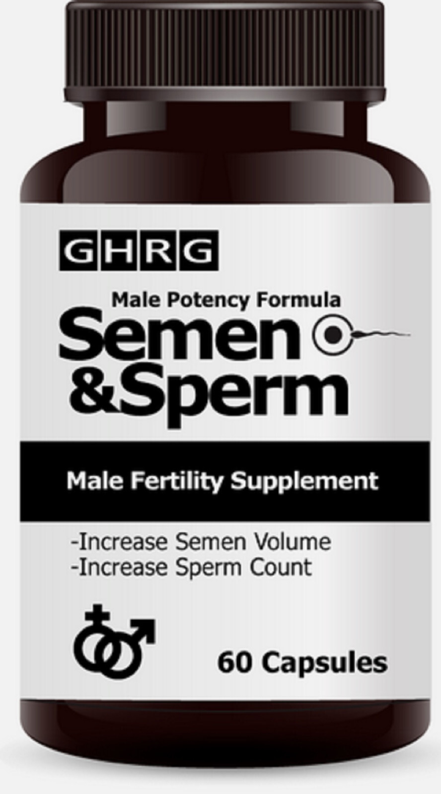 GHRG USA Semen & Sperm, Male Fertility, Increase Semen Volume & Count