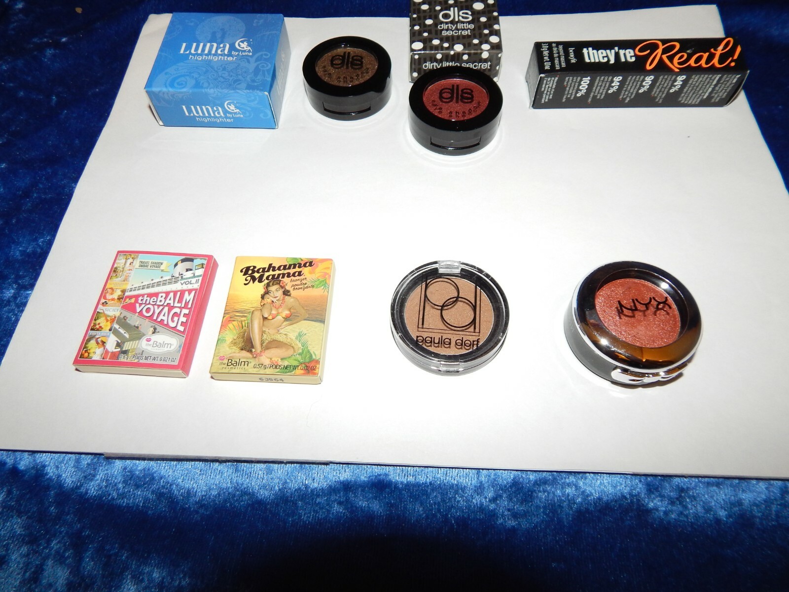 Lot of EYESHADOWS and mascara…..all BRAND NEW! (See list below in description)