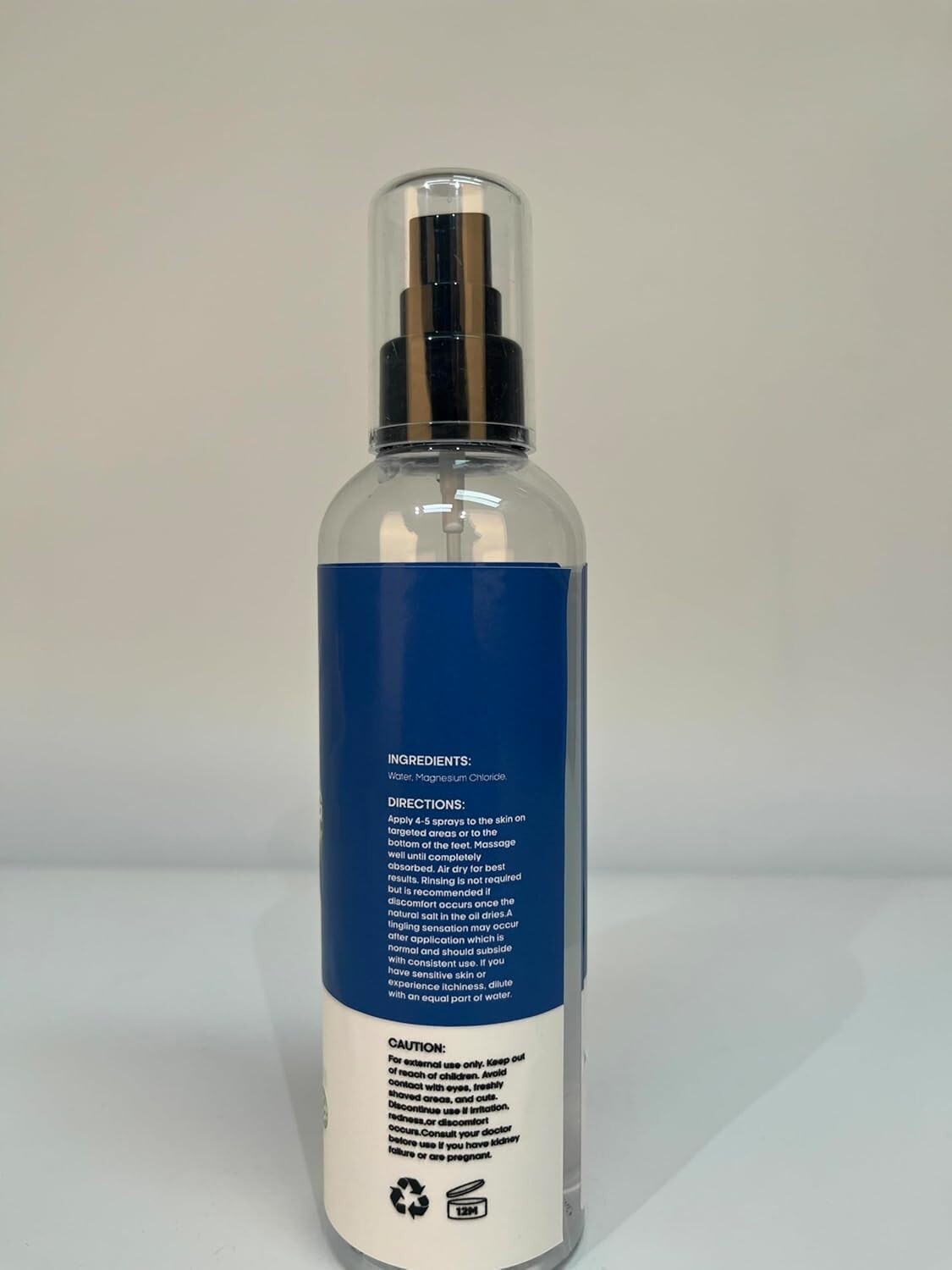 100% Pure Magnesium Oil Spray 8 fl oz – Quick Absorbing Muscle & Joint Relief ..