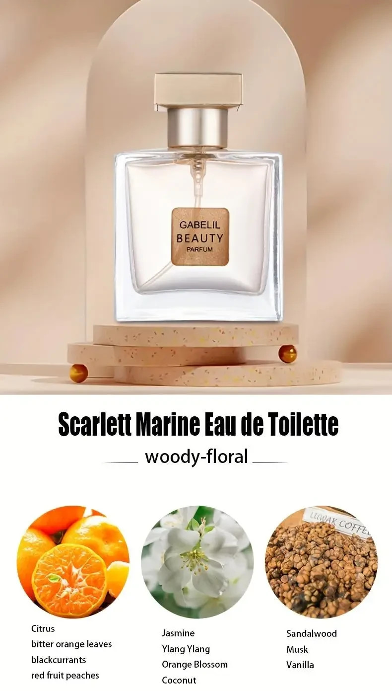 Women’s Perfume Gift Box Set – Fresh Floral Long-Lasting Scent