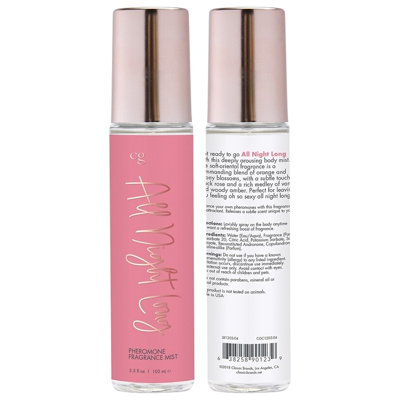 CG Pheromone Body Mists – All Fragrances – Mix and Match – 3.5 oz