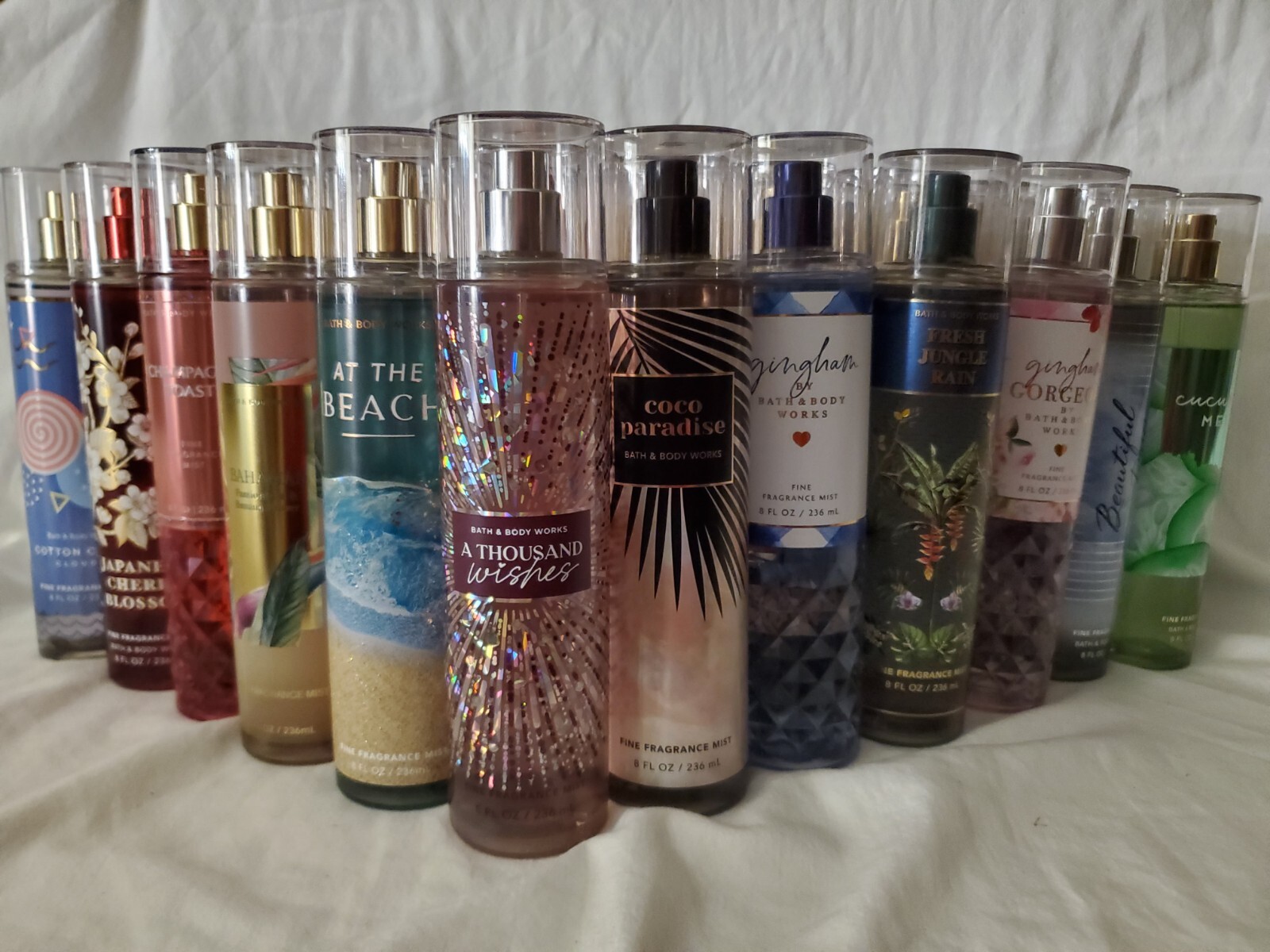 BATH & BODY WORKS FINE FRAGRANCE MIST SPRAY 8 oz each ( You Choose Your Scent )