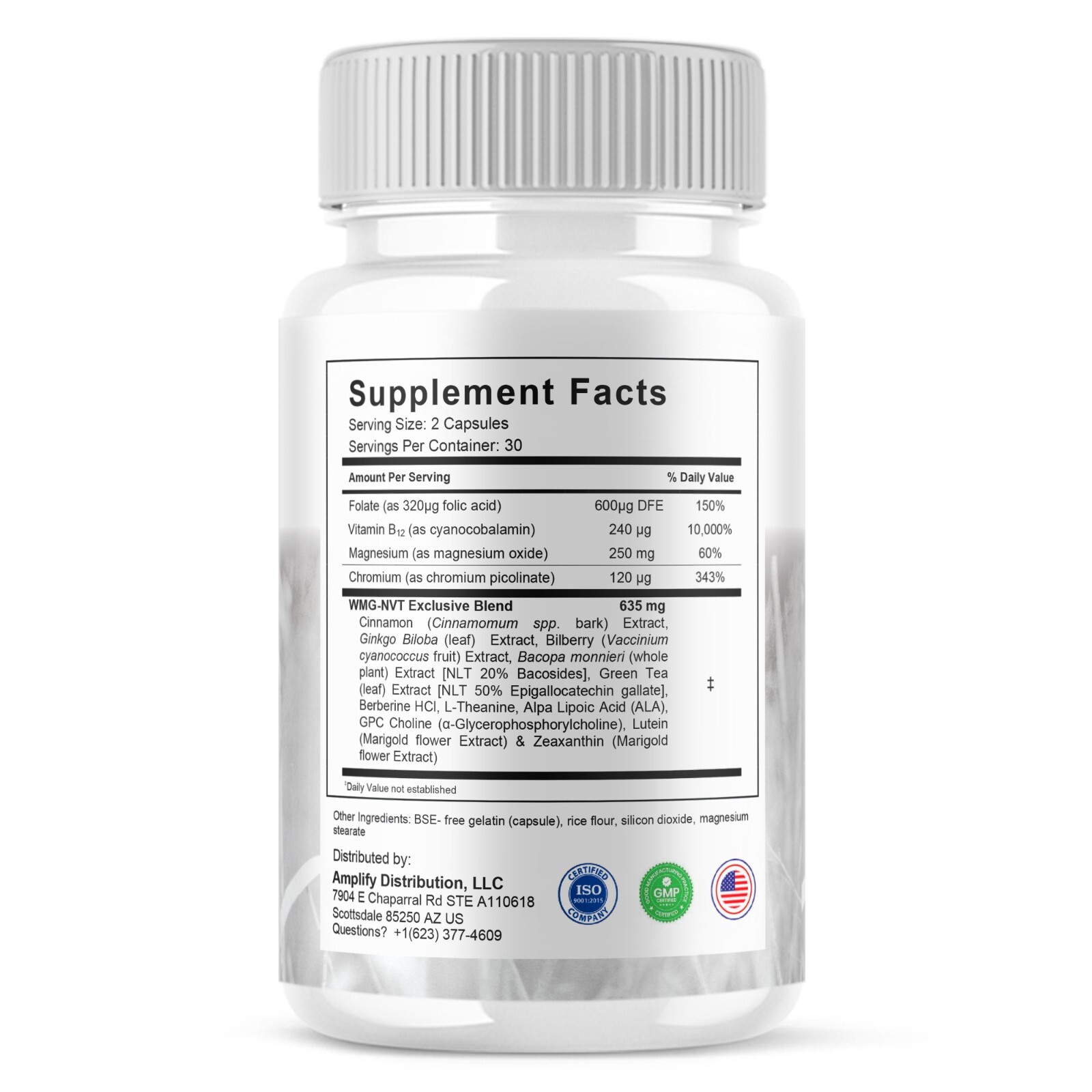 (3 Pack) Nitrilean Capsules Nitri Lean Wellness Supplement Pills (180 Capsules)
