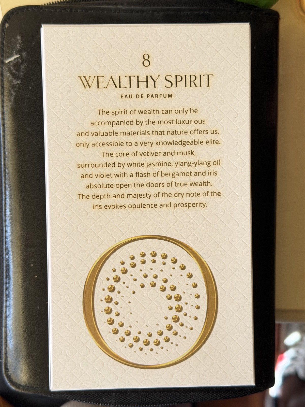 EVOSCENT 8 WEALTHY SPIRIT THE HIGHEST COLLECTION EAU DE PARFUM 75ML