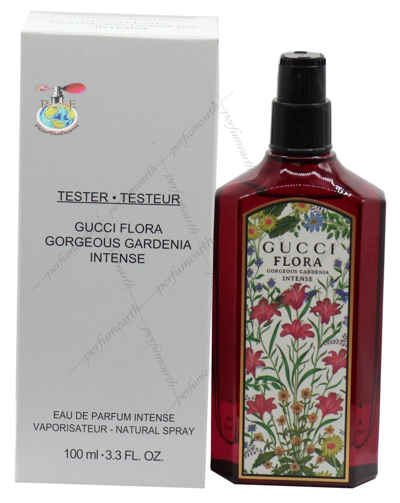 Gucci Flora Gorgeous Gardenia Intense Edp Spray3.4/3.3oz New Same as Picture