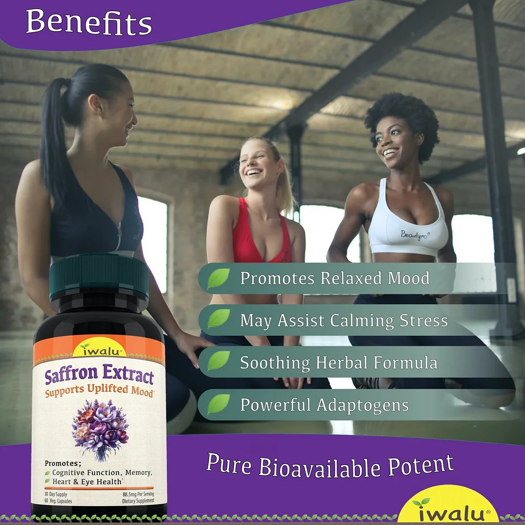 30Mg Saffron | Best Supplement Capsule Pill Men Women FREE SHIP