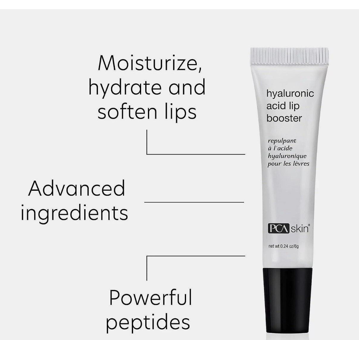 PCA Skin Hyaluronic Acid Lip Booster 6g 0.24oz EXP 11/2028 NEW FAST SHIP