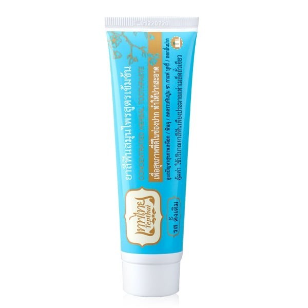 3x Tepthai Concentrated Herbal Toothpaste Fluoride 70g Clove Borneol Camphor