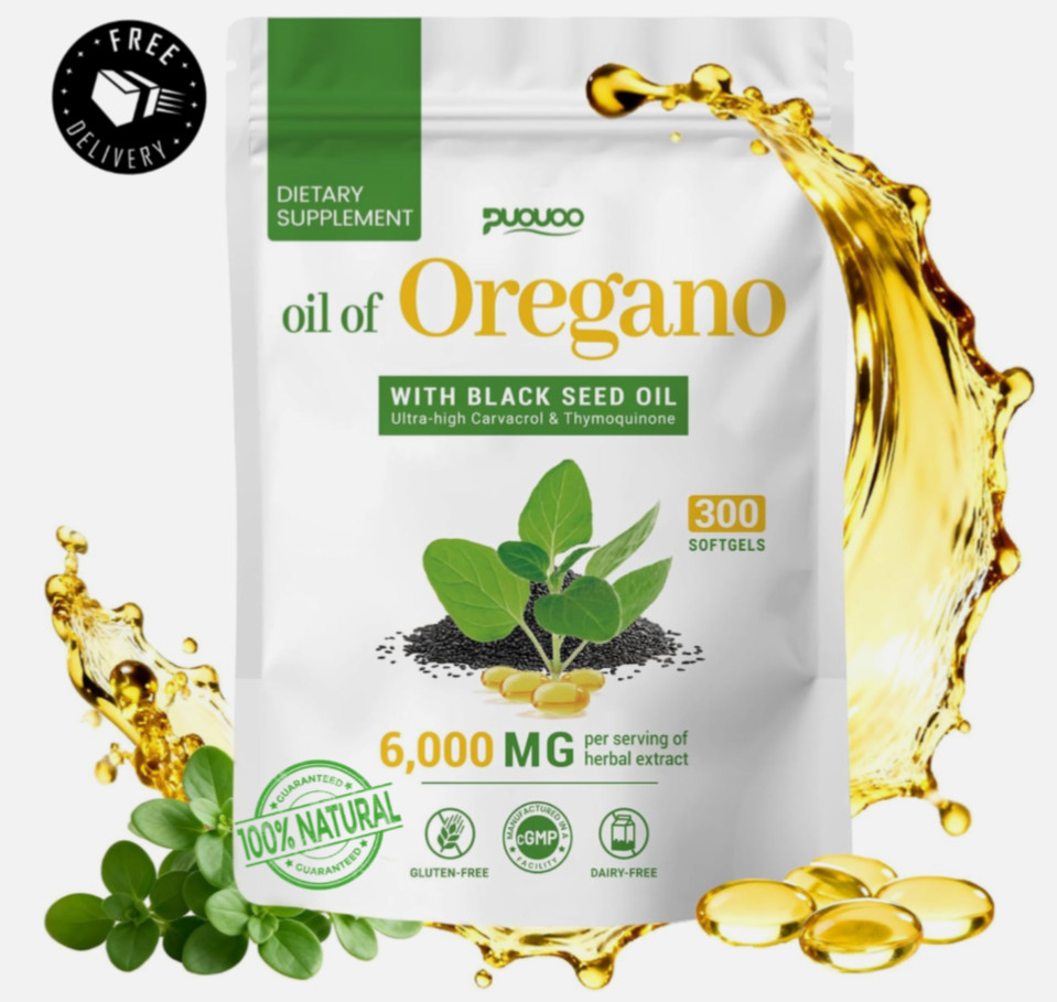 Resilia Oil Of Oregano With Black Seed Oil 6,000MG 300 Softgels (Fast Delivery)