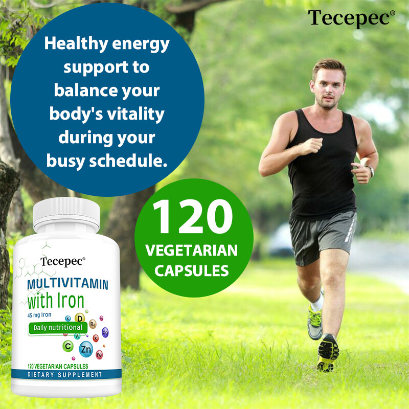 Multivitamin Easy To Swallow Capsule Immune Support Healthy Energy To Balance