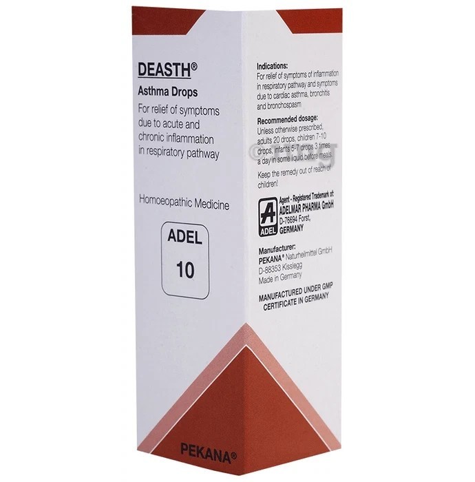 ADEL 10 Drops 20ml Pack DEASTH Adel PEKANA Germany OTC Homeopathic Drops