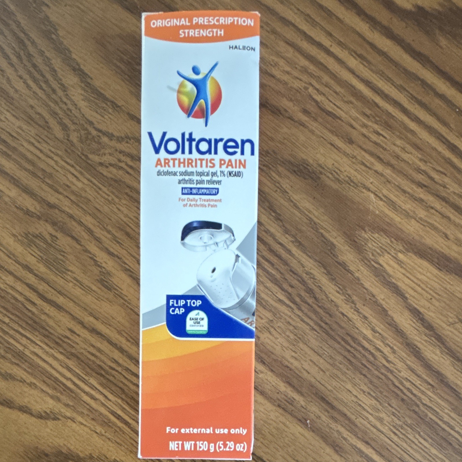 Voltaren Arthritis Pain Diclofenac Sodium 1% Gel 150g Flip Top Exp 2029/02