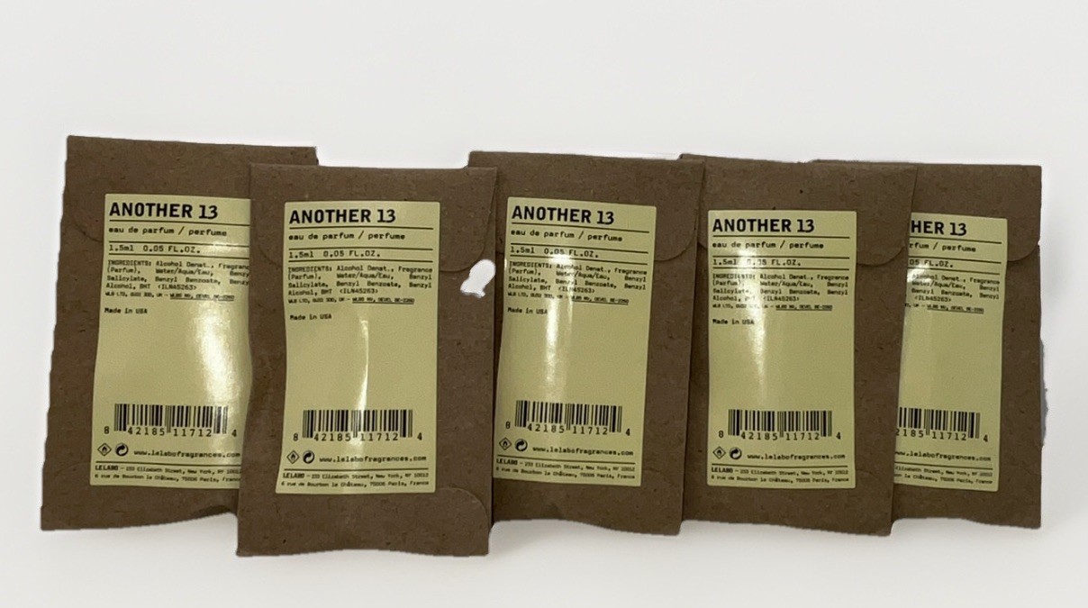 5 X Le Labo Another 13 EDP Sample Spray 1.5mL each/ Free sample w purchase