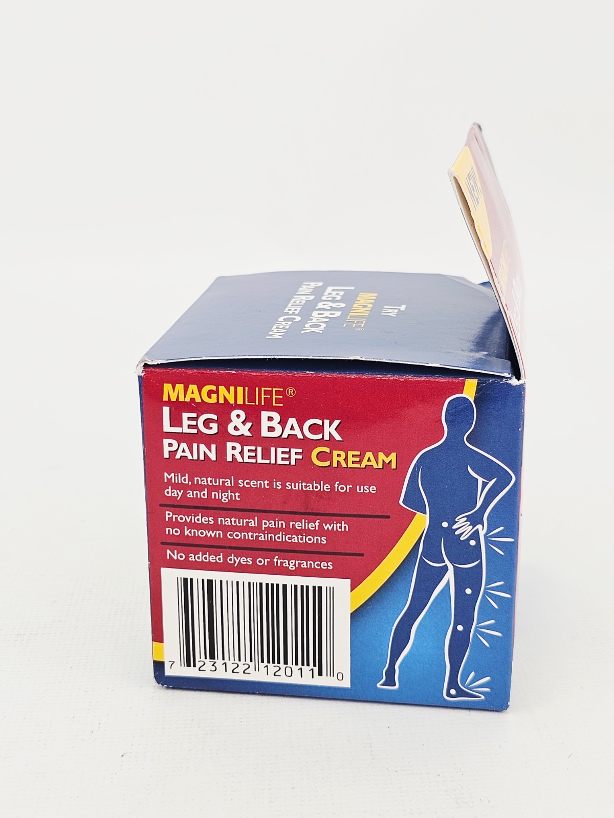 MagniLife Leg Back Pain Relief Cream Relieves Burning Tingling Shooting 4 Oz