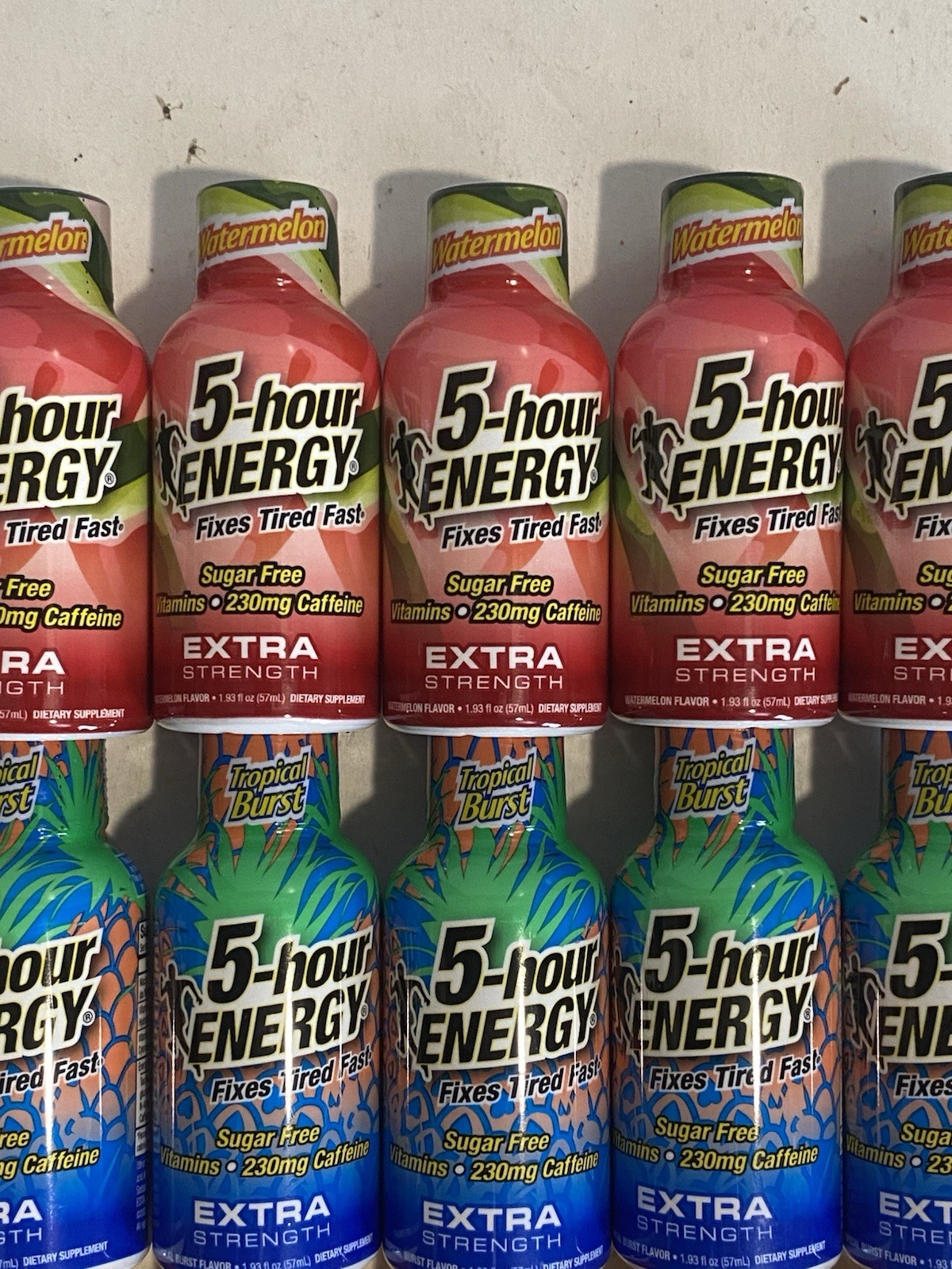 20x 5-hour Energy Extra Strength, Variety, Energy Shot, 1.93oz. Bulk, 4 Flavors