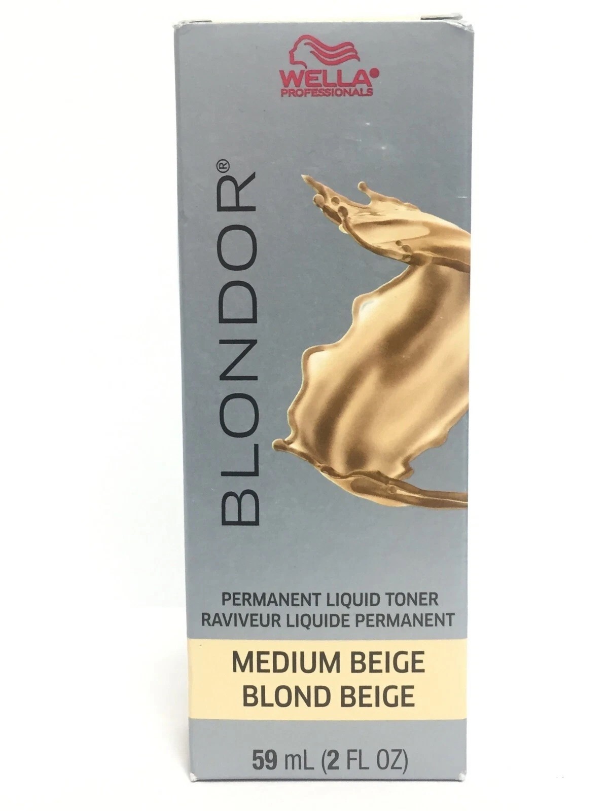 Wella Blondor Permanent Liquid Toner, 2 oz (CHOOSE)