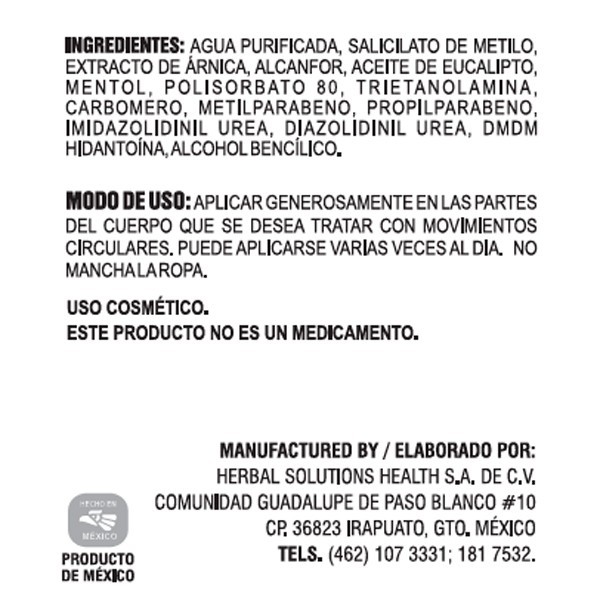 Herbal Solutions Contradol Arnica Cream – Cooling Muscle & Joint Comfort