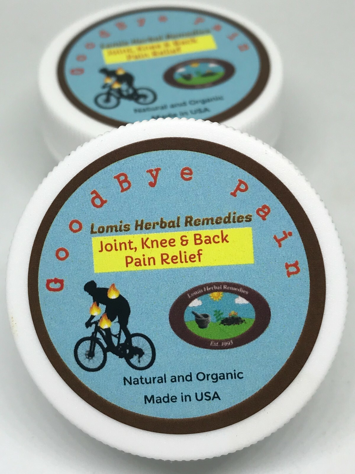 GoodBye Pain: Natural Herbal Remedy. Joint, Knee and Back Pain Relief.