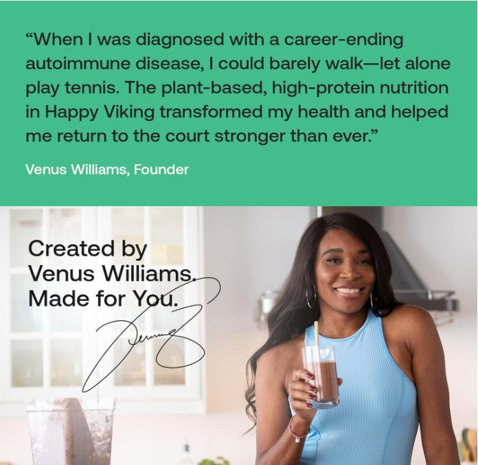 Happy Viking Plant-Based Protein Shake Variety Pack, 12 Meals, 30g Protein