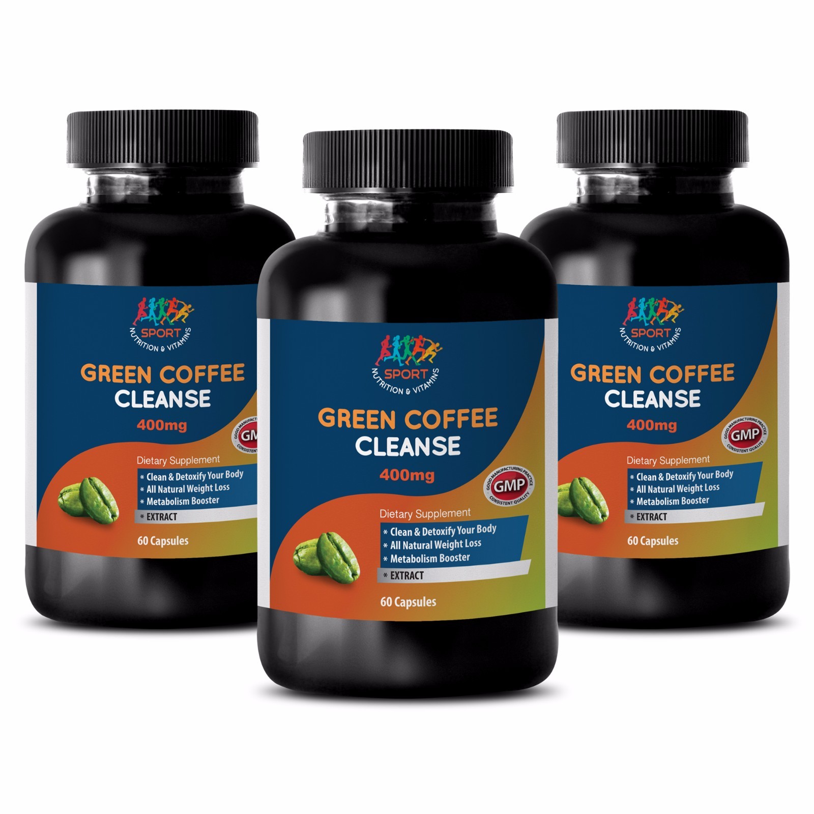 Lose Weight Quick – Green Coffee Cleanse 800mg – Green Coffee Drink Caps 3B