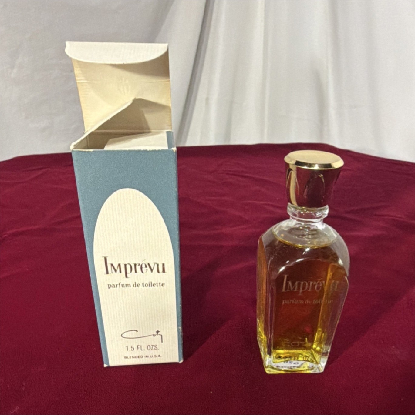 Coty Imprevu Parfum de Toilette 1.5 Fl Oz Fluid Regular Size 222-09 with Box