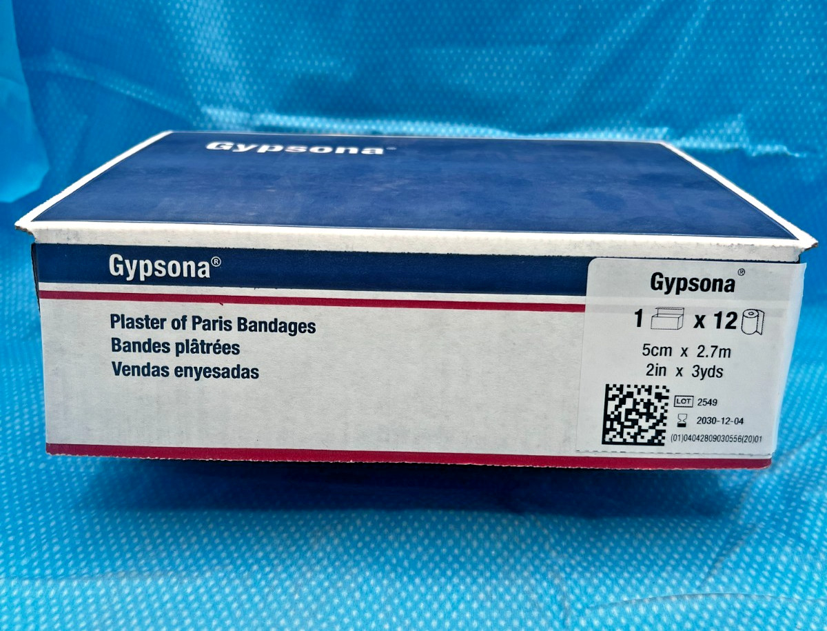BSN Medical 30-7362 GYPSONA Plaster of Paris Bandages 2″
