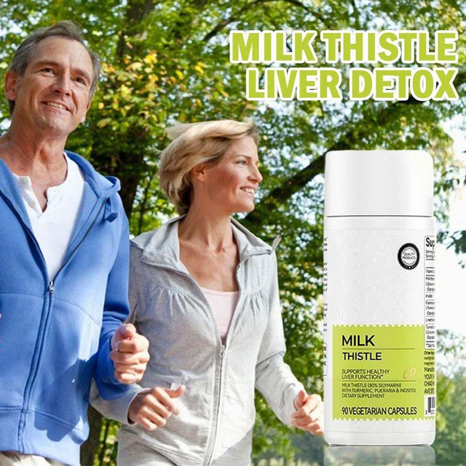 Milk Thistle 300mg 90 Capsules – Supports Healthy Liver Function