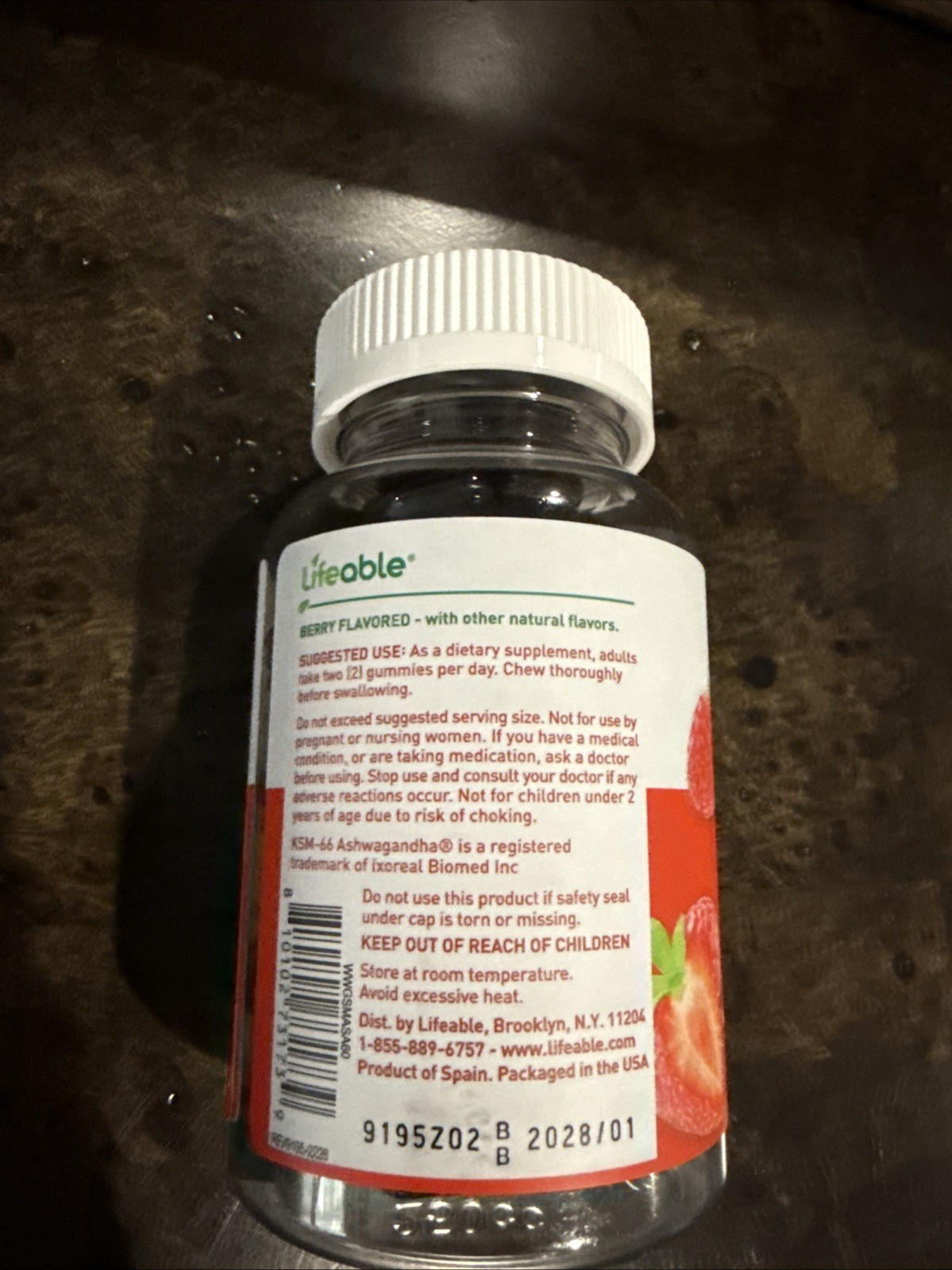 Irish Sea Moss Gummies Berry Flavor 60 Gummies -2 per serving BB Date 1/28 NEW