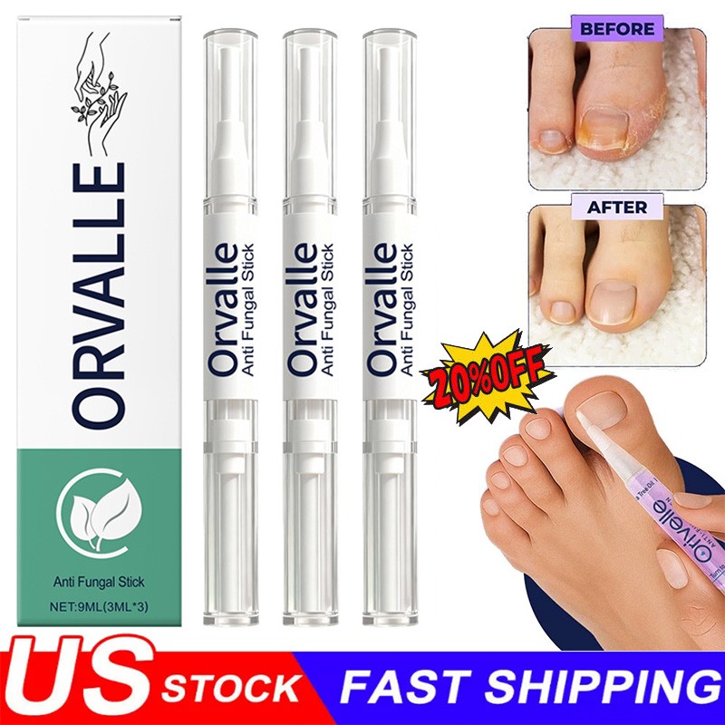 3PCS Orville Nail Fungus Pen Anti Fungus Infection Nail Care Repair Pen Toenail