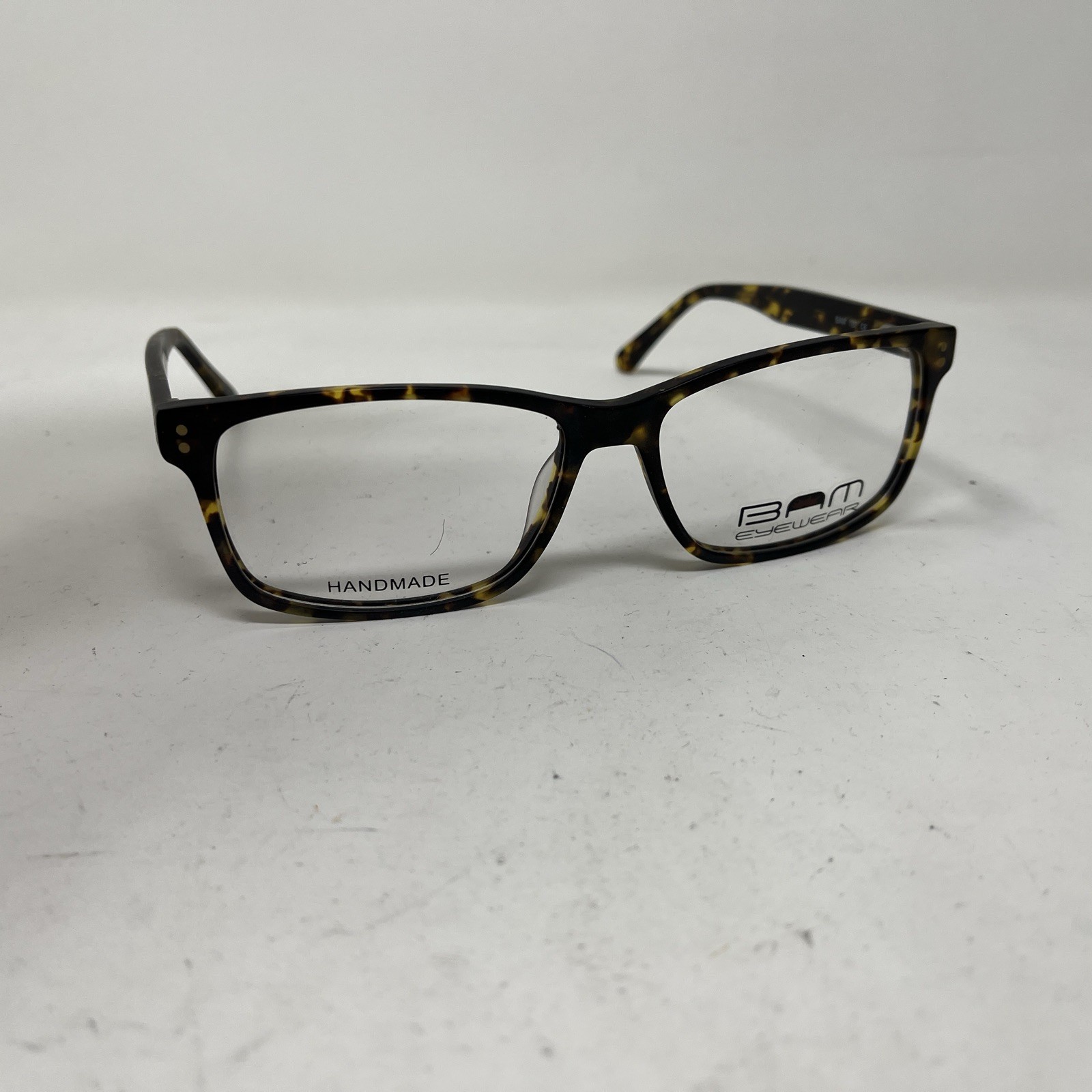 Bam Eyewear 100 MATTE TORTOISE 60-16/150 Flex Hinge Eyeglasses I610