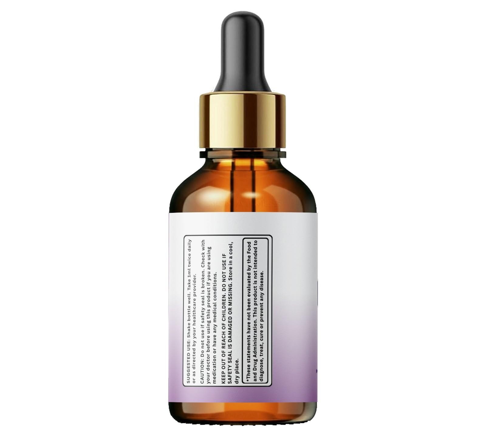 Gelatide Drops Official Weight Fat Loss Formula, Advanced Metabolism (2 fl oz)