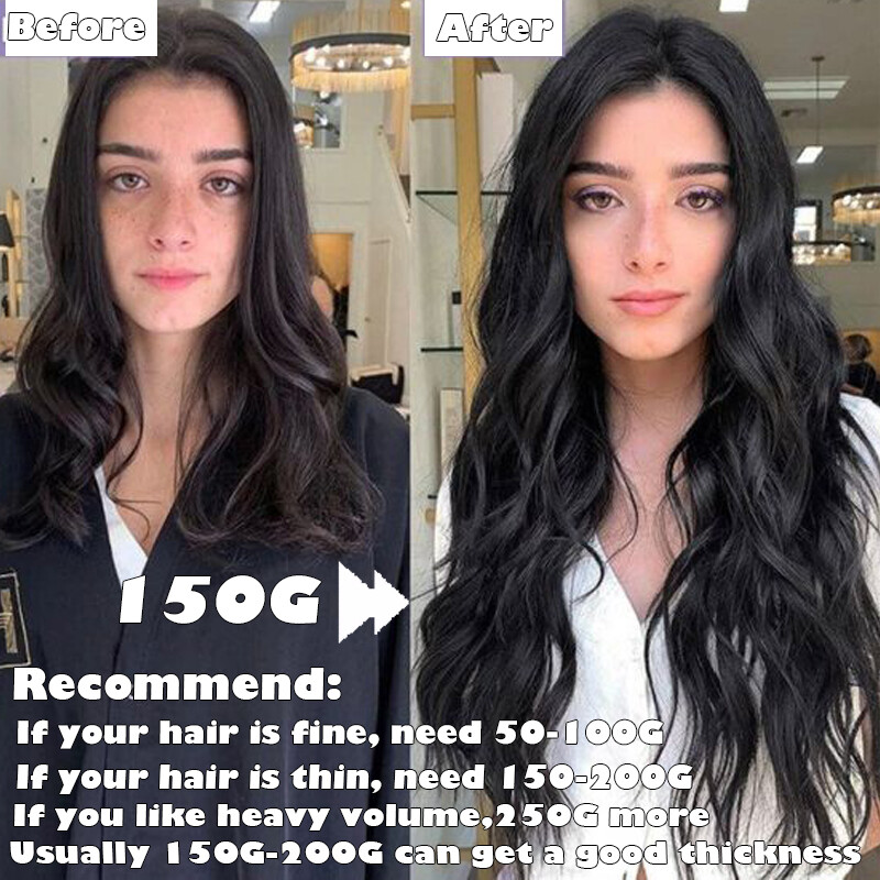 1g Hair Extensions Pre Bonded U Tip Nail Hair Keratin 100% Real Remy Human Hair