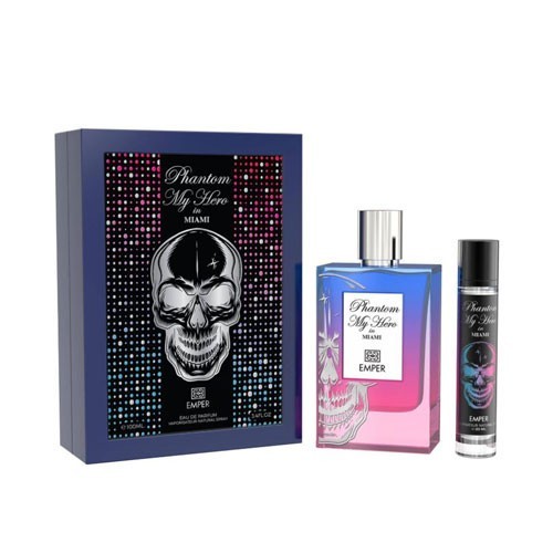 Emper Phantom My Hero In Miami Eau De Parfum Spray 3.4 Oz For Men | Spicy Woody