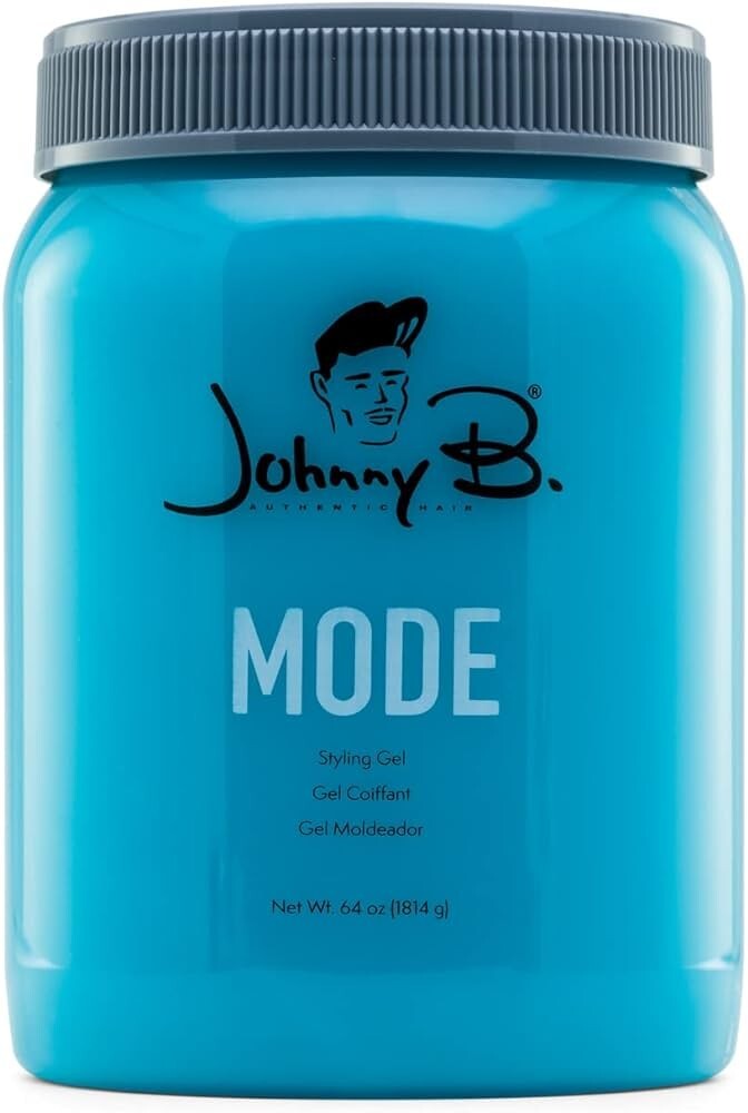 Johnny B. Mode Styling Hair Gel 64oz UNISEX -ALCOHOL Free- AUTHENTIC GUARANTEED✅
