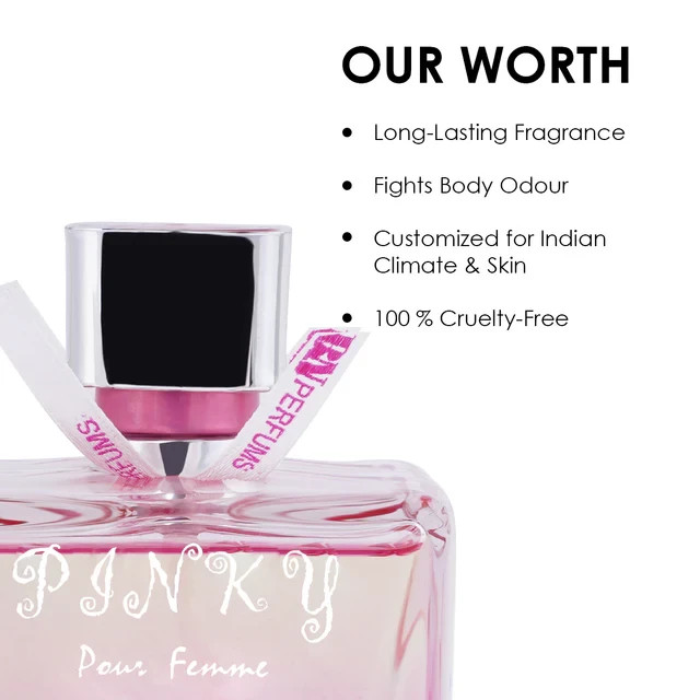 BN Pink Pour Femme Perfume For Women Long Lasting Eau de Parfum Luxury Perfume