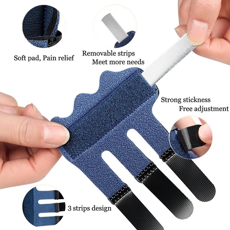 Trigger Finger Brace Splint Straightener Support Protector Corrector Adjustable