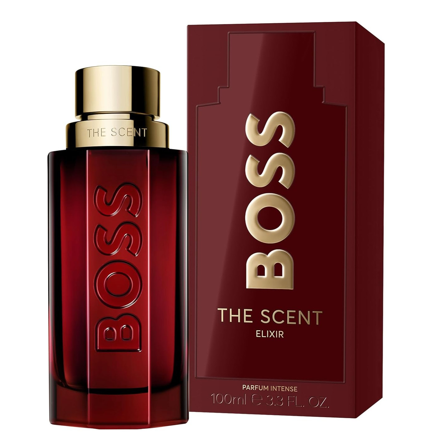 HUGO BOSS The Scent Elixir Parfum Intense 3.3OZ / 100ML Spray For Men New In Box
