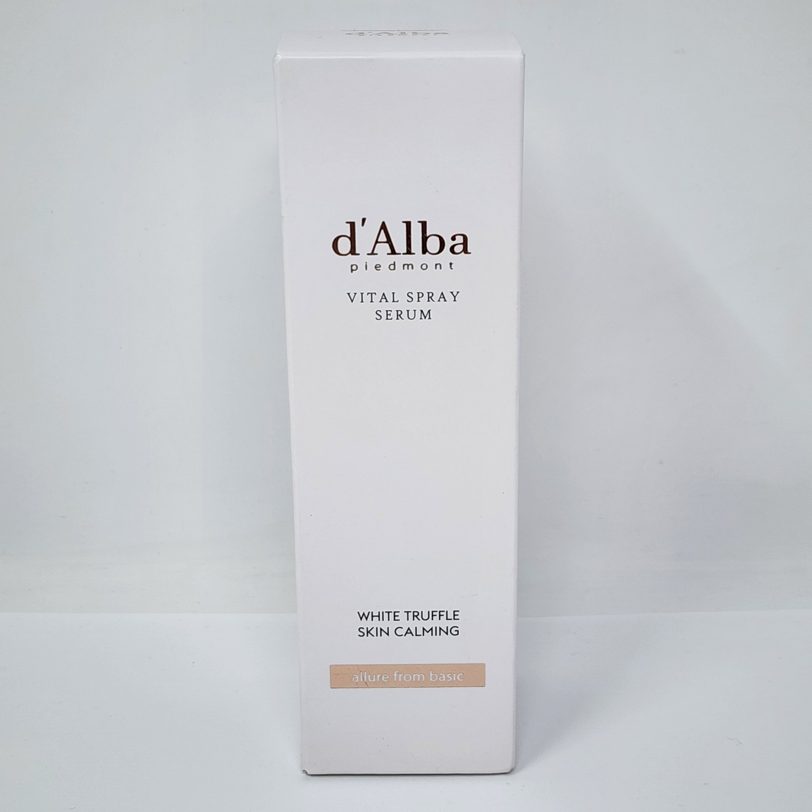 d’alba Piedmont Vital Spray Serum White Truffle 3.38 fl oz (100 mL) Exp 11/2027