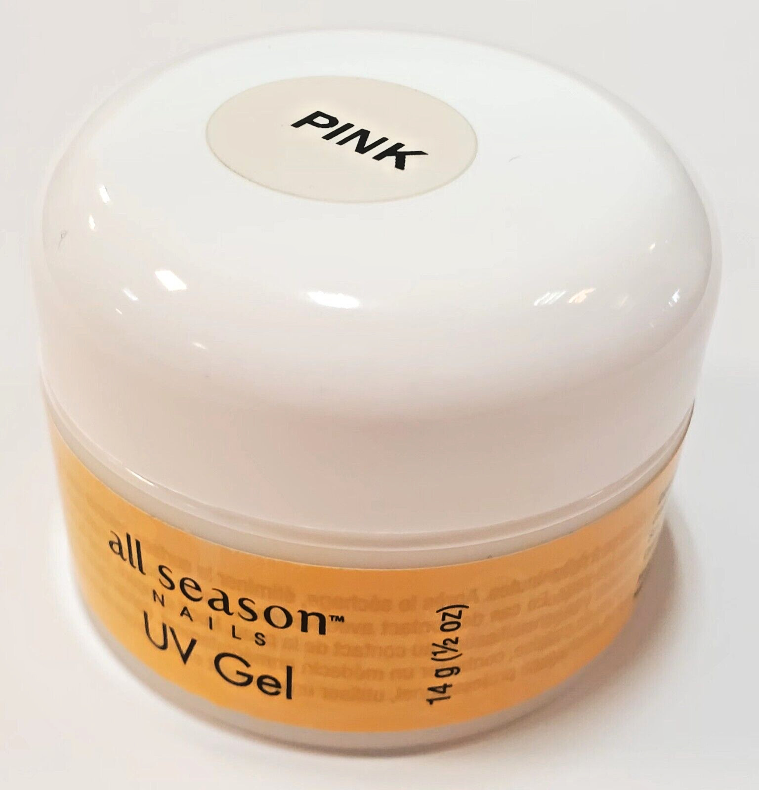 All Season Nails UV Nail Gel Pink – 0.5 oz (14g)