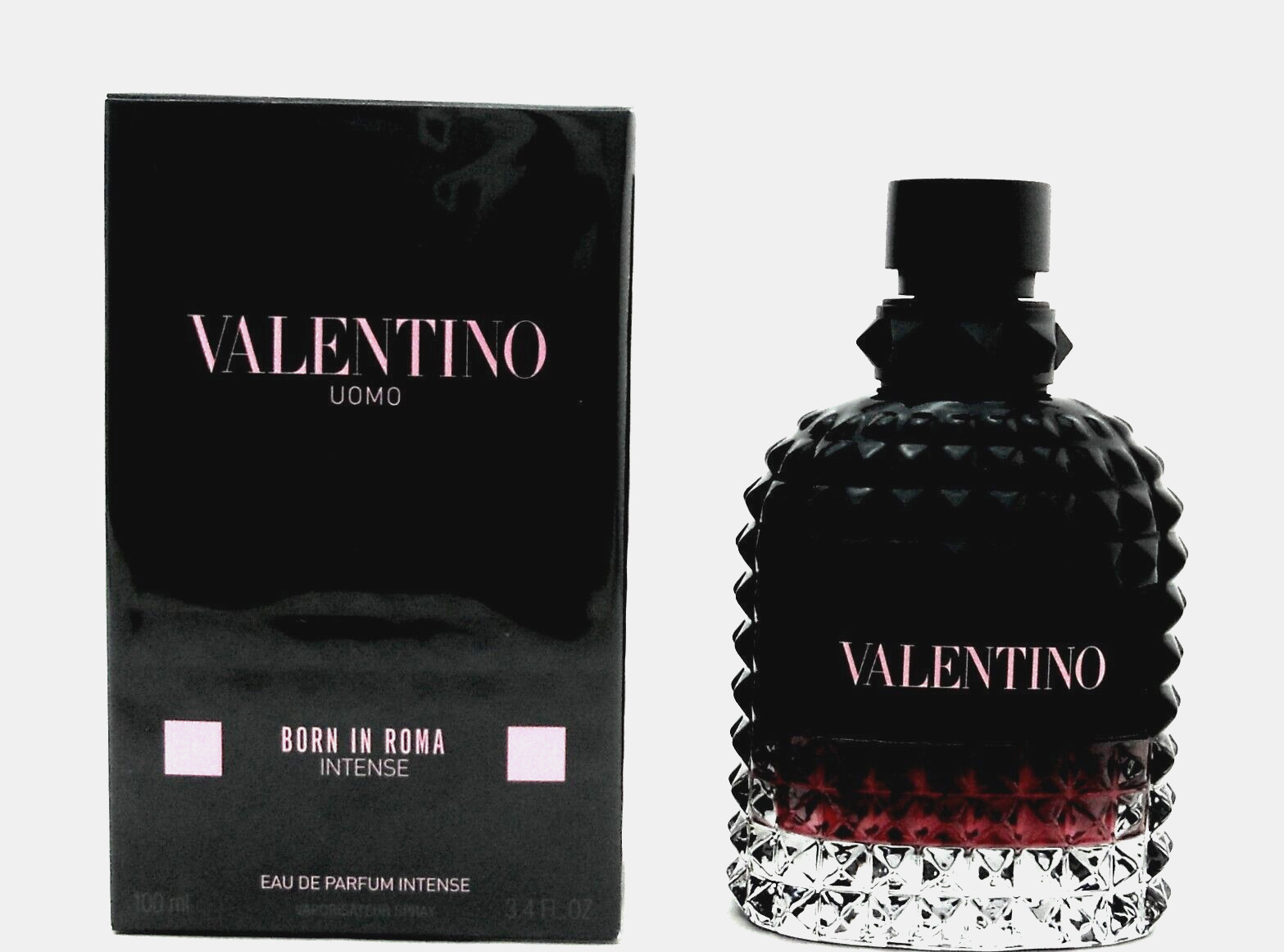 Valentino Uomo Born In Roma INTENSE EDP Intense Spray for Men 3.4 oz. Sealed Box