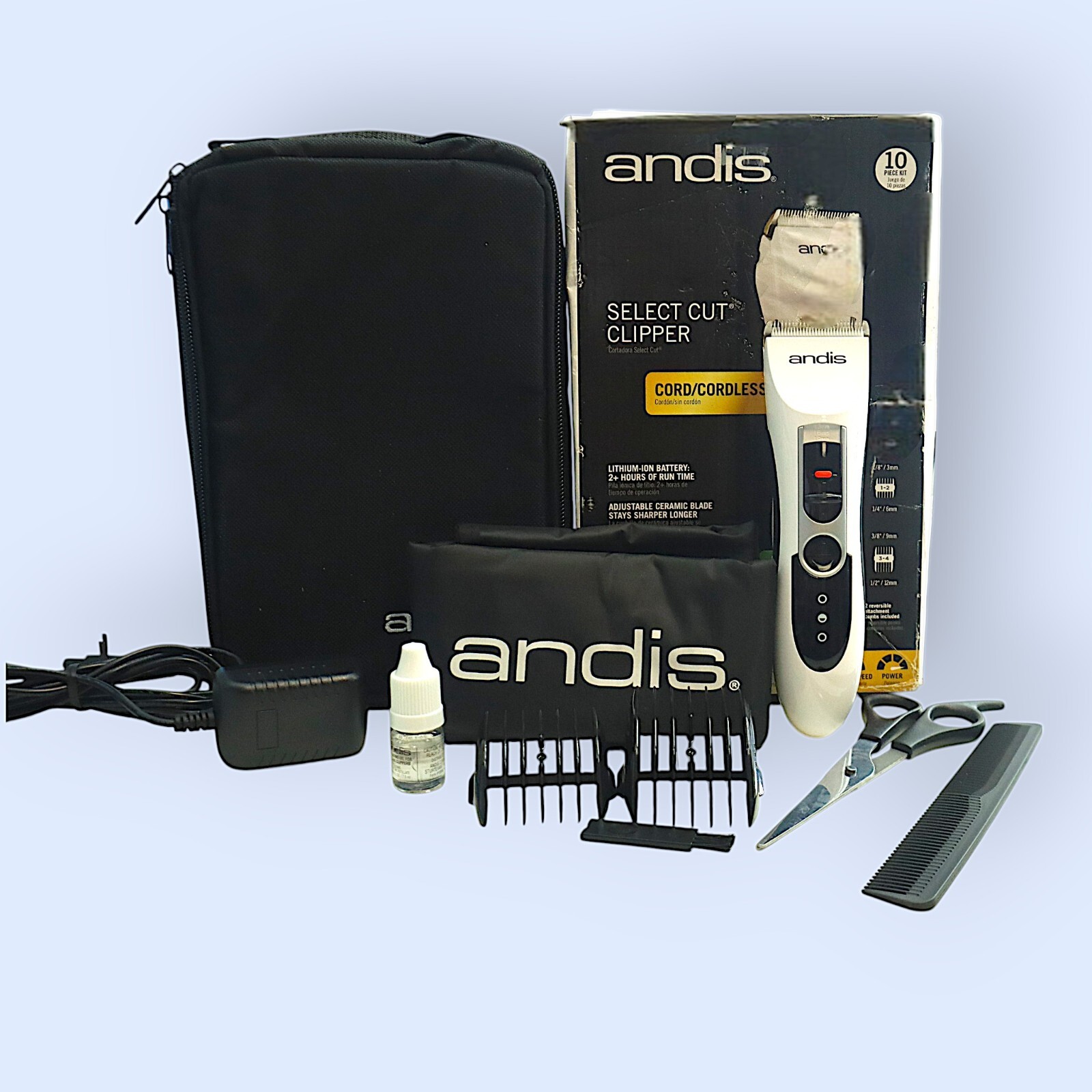 Andis Select Cut Clipper Model CLC-2 100-240V, 50-60 Hz.
